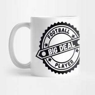 Big Deal Football Player Mug